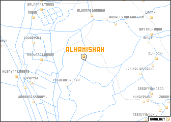 map of Al Hāmishah