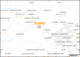 map of Al Ḩāmī