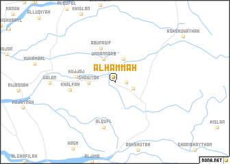 map of Al Ḩammah