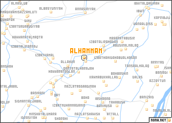 map of Al Ḩammām