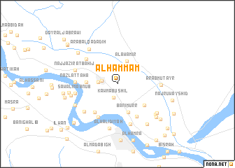 map of Al Ḩammām