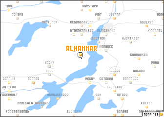 map of Alhammar