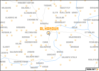 map of Al Hamoum