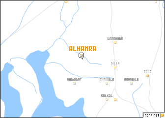 map of Al Hamra