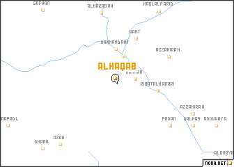 map of Al Ḩaqab