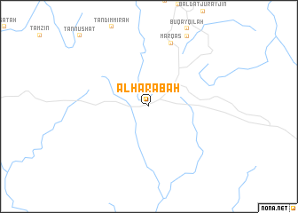 map of Al Ḩarābah