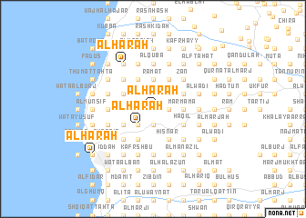 map of Al Ḩārah