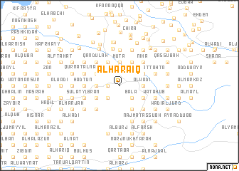 map of Al Ḩarāʼiq