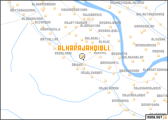 map of Al Ḩarajah Qiblī