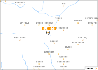 map of Al Hara‘