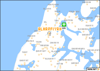 map of Al Ḩarfīyah