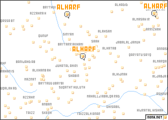 map of Al Ḩarf