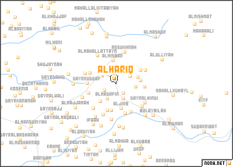 map of Al Ḩarīq