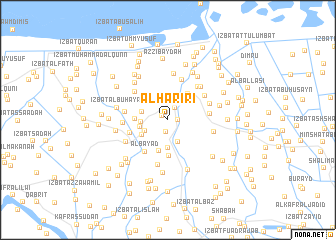 map of Al Ḩarīrī