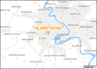 map of Al Ḩārithīyah