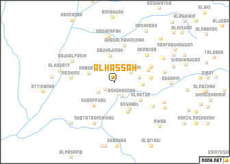 map of Al Ḩaşşah