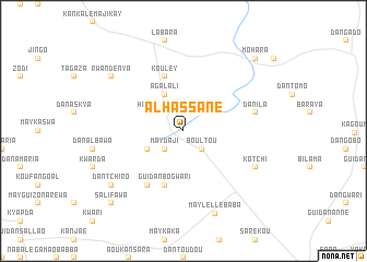 map of Al Hassane