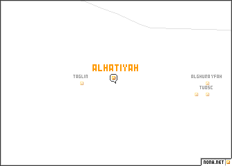 map of Al Ḩaţīyah