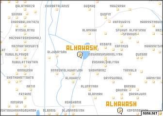 map of Al Ḩawāsh