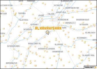 map of Al Ḩawāwishah