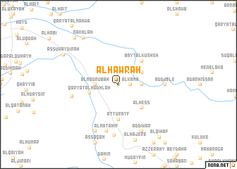 map of Al Ḩawrah