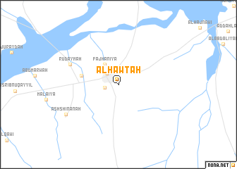 map of Al Ḩawţah