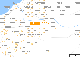 map of Al Ḩawwārah