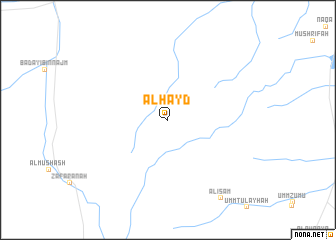 map of Al Ḩayd