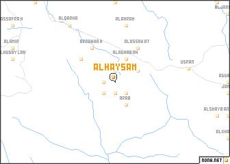 map of Al Haysam