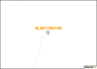 map of Al Ḩayyānīyah