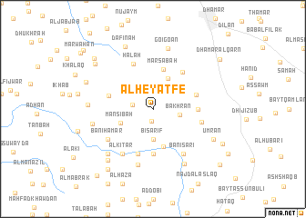 map of Al Heyatfe