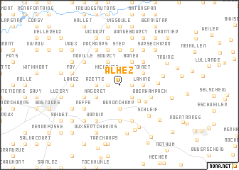 map of Alhez