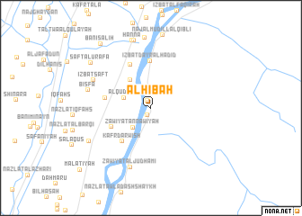 map of Al Ḩībah