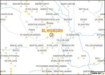 map of Al Ḩidādah