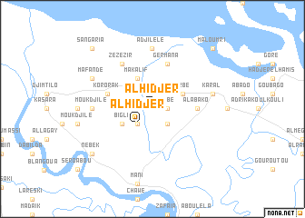 map of Al Hidjer