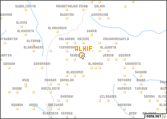 map of Al Hif