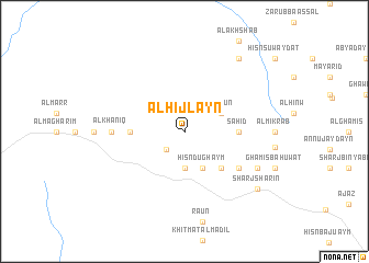 map of Al Ḩijlayn