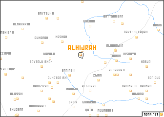 map of Al Hijrah