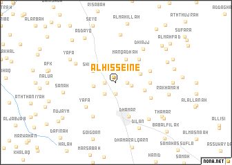 map of Al Hisseine