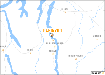 map of Al Ḩisyān