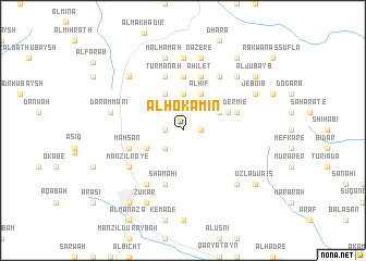 map of Al Hokamin