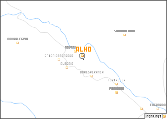 map of Alho