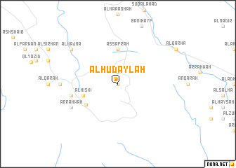 map of Āl Hudaylah