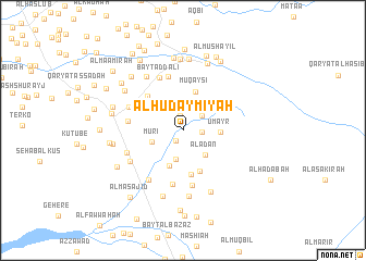 map of Al Hudaymīyah