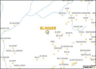 map of Al Hudra