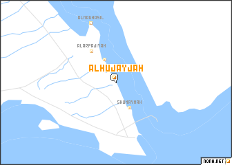 map of Al Ḩujayjah