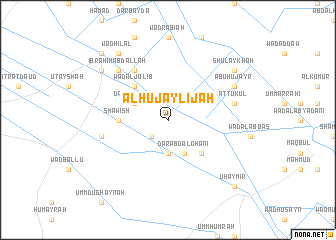 map of Al Ḩujaylījah