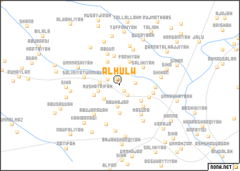 map of Al Ḩulw