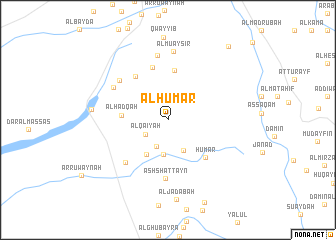 map of Al Ḩumar