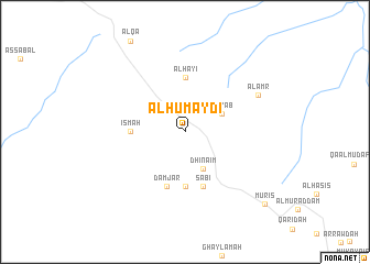 map of Al Ḩumaydī